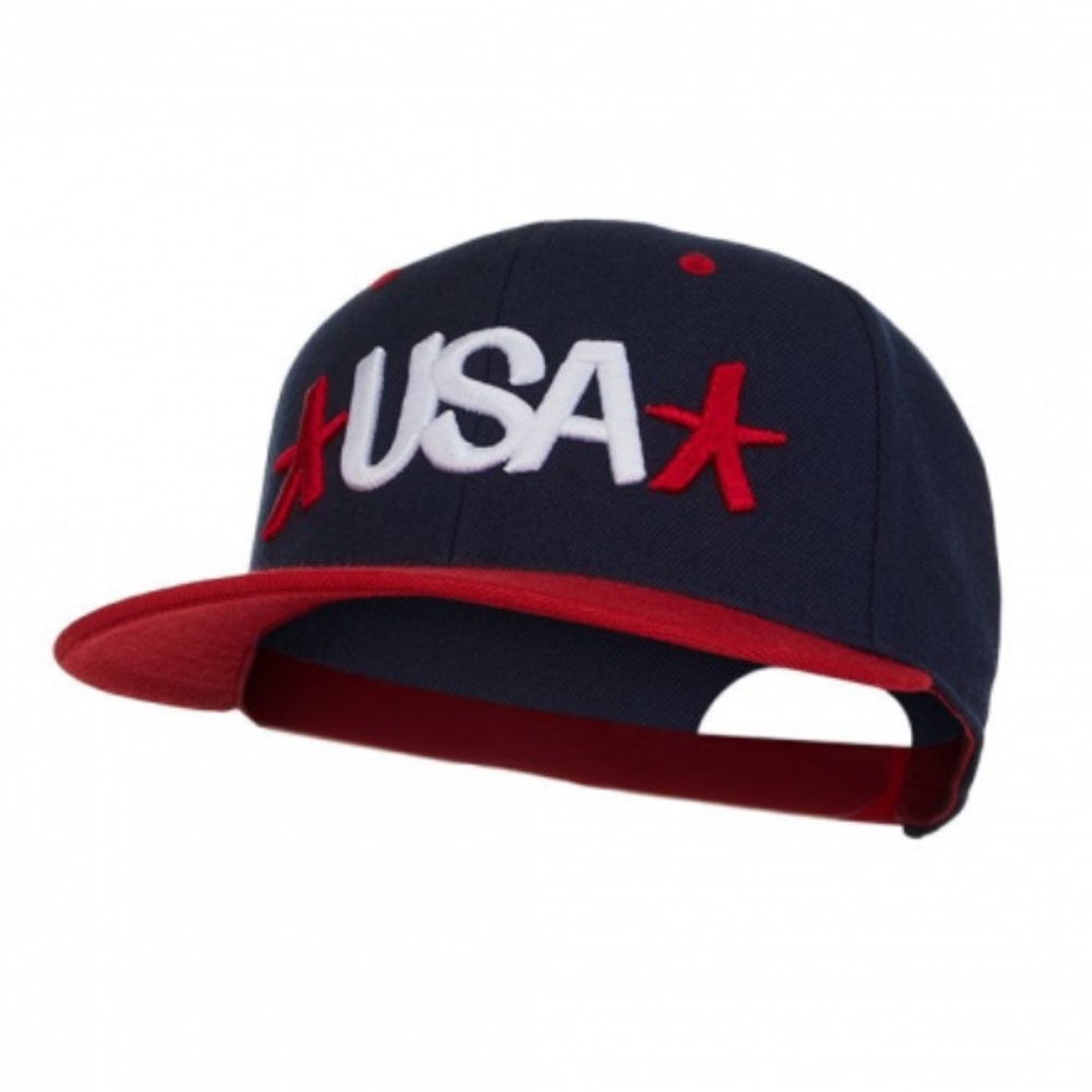 🇺🇸SPYDER Collab W/ ERIC HAZE-USA OLYMPICS Theme Red/White/Blue Hat Mens 1 Size🇺🇸